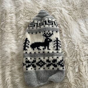 dog sweater small chilly dog deer 4-6 lbs clothes
